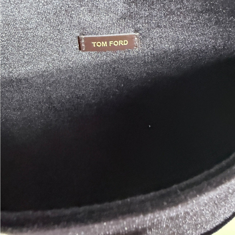 Tom Ford Sunglasses Athena Yellow Tint FT1190 Cat Eye Striped Brown Havana 53mm - Picture 8 of 12